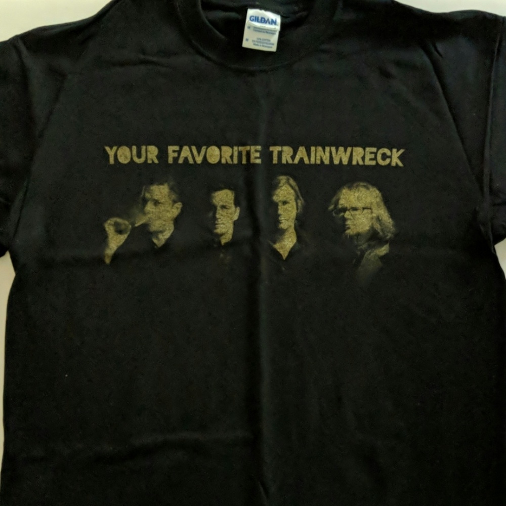 Your favorite train wreck band t-shirt